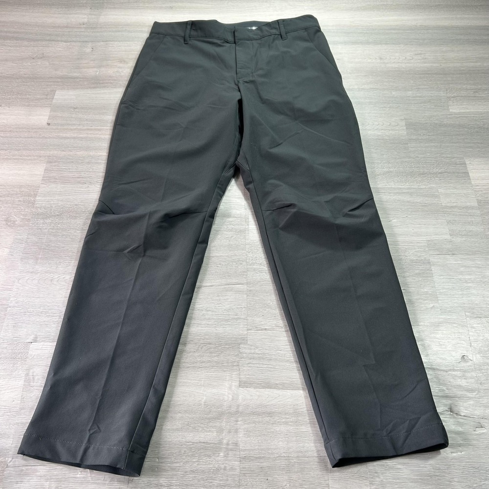 Nike Dri-FIT Pants Mens 32x32 Gray Performance Golf Woven Khakis DA3062-070
